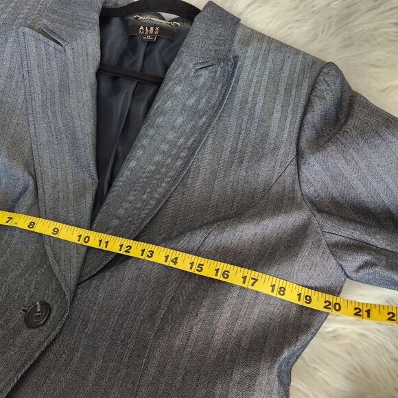 Alex Marie Gray‎ Womens Blazer Jacket - Size 14 flaws - Picture 6 of 12